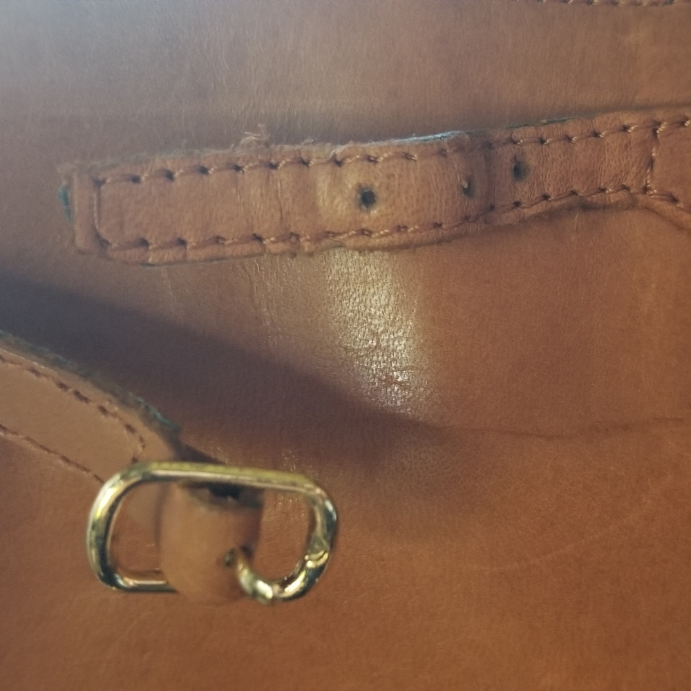 Ralph Lauren Vallerie Amber Cognac Boots - Picture 10 of 12